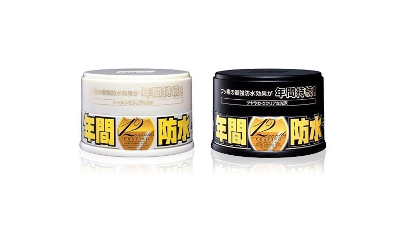 SOFT99 氟素鍍膜防水固臘 年間防水固蠟(淺) 年間防水固蠟(深)